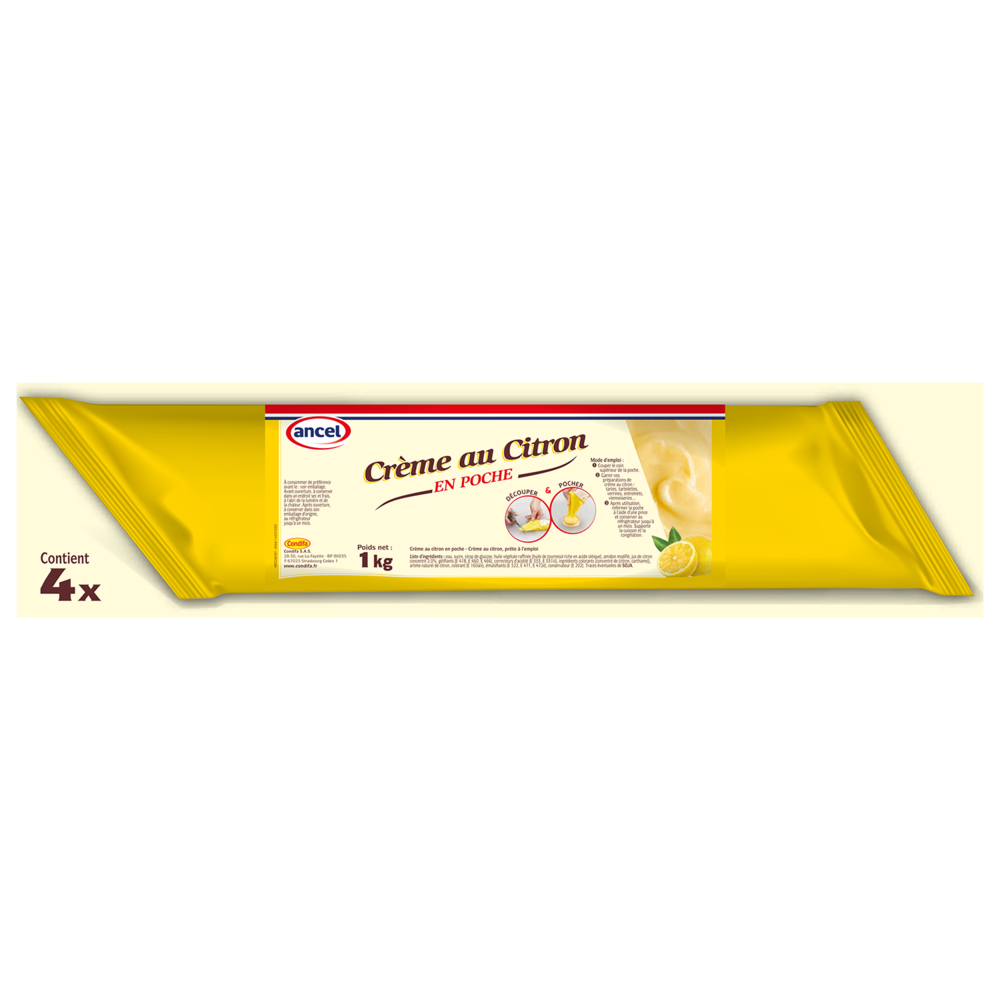 Crème Citron en Poche