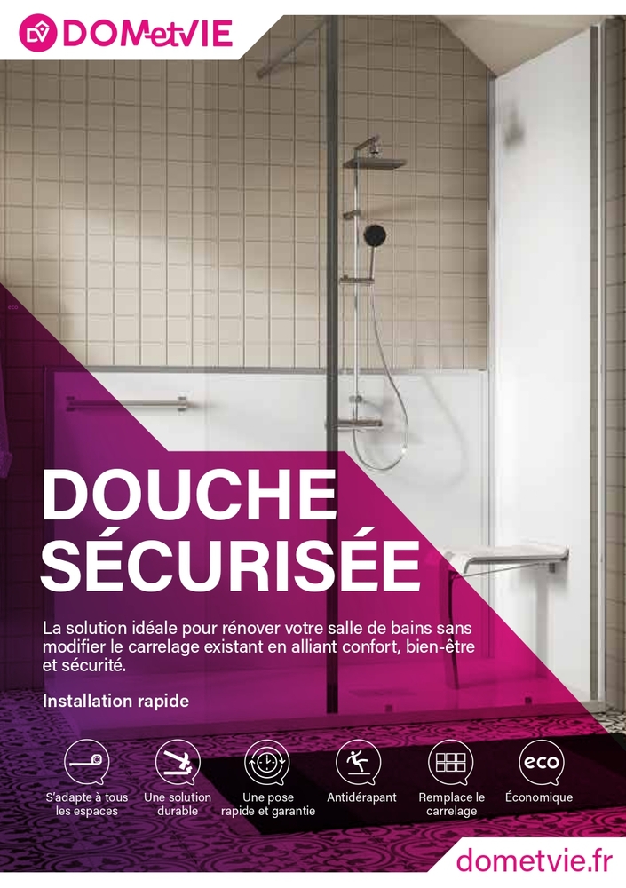 Douche et Salle de Bain adaptée PMR