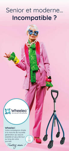 Déambulateur à une main Wheeleo®