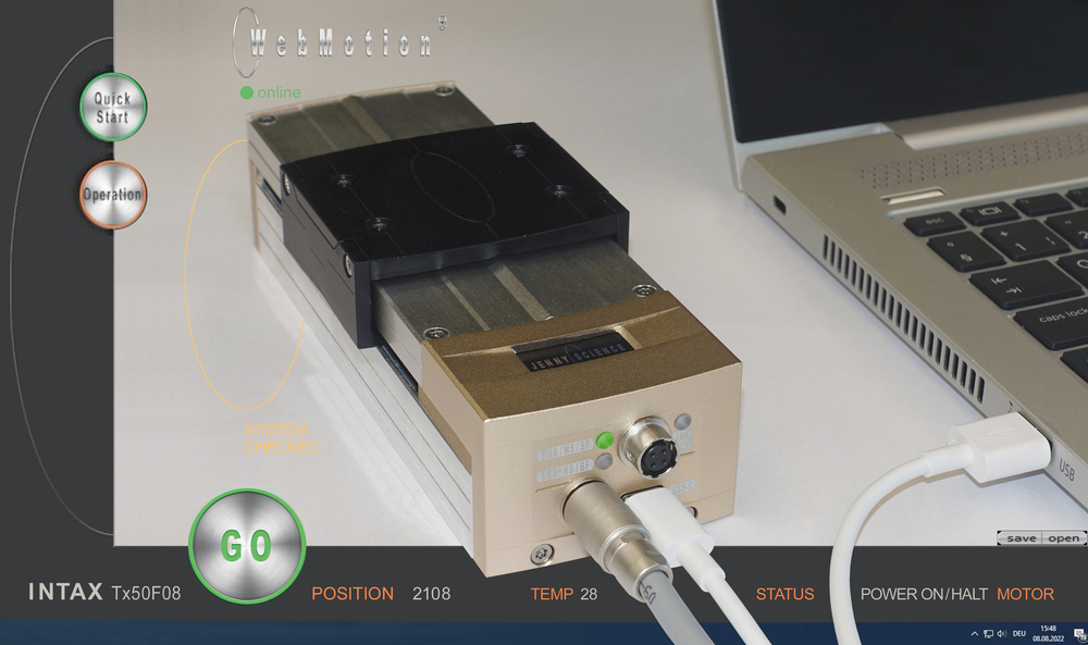 Le premier moteur linéaire avec Servodrive intégré !