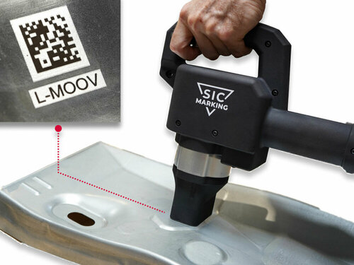 L-MOOV : Laser de marquage portable à portée de main