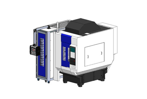 Automatisation compacte pour Brother Speedio M200Xd1- Flextower de WBT