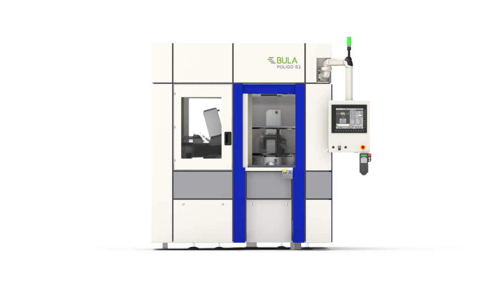 BULA POLIGO-B2 (2022): Machine transfert automatique CNC modulaire de finition