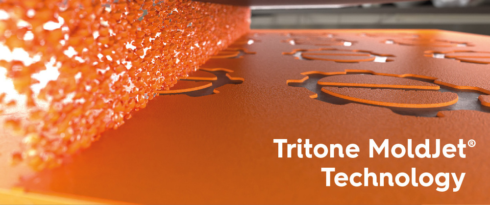 Technologie de fabrication additive Moldjet par Tritone