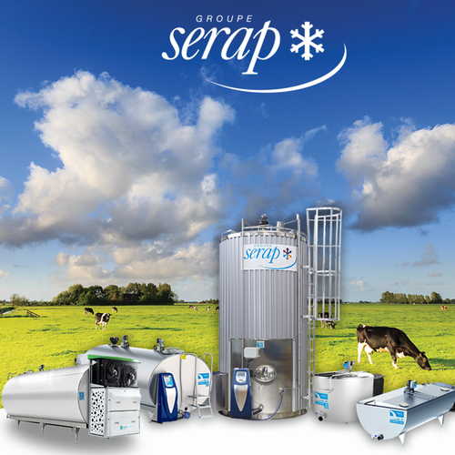 Gamme refroidisseurs de lait SERAP