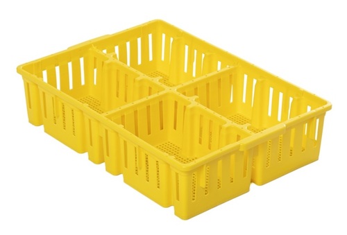 Boîtes à poussins 4 compartiments