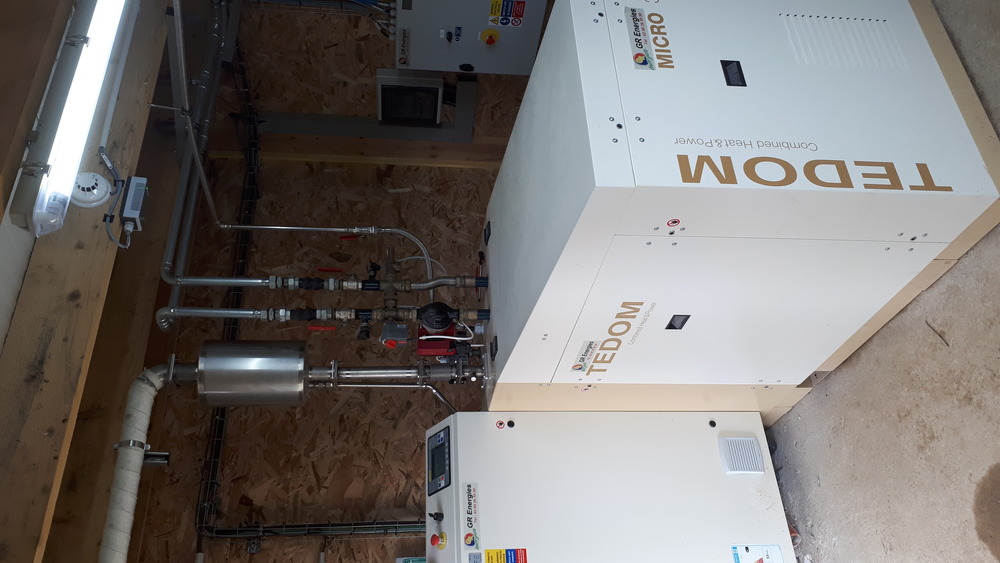 Micro-cogénérateur biogaz