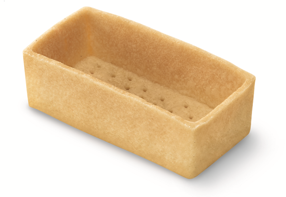 Tartelette sucrée Filigrano rectangle 5,3 cm HUG