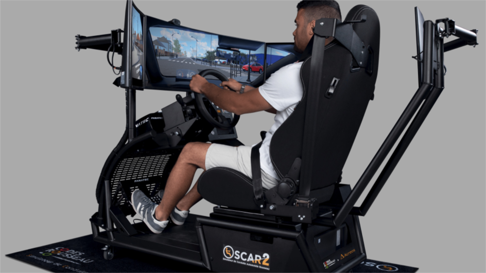 SIMULATEUR DE CONDUITE OSCAR 2 - CODES ROUSSEAU