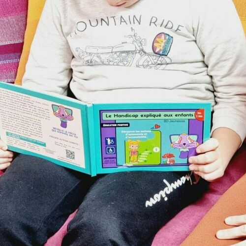 Sensibilisation ludique : BD Jeunesse " le handicap expliqué aux enfants "