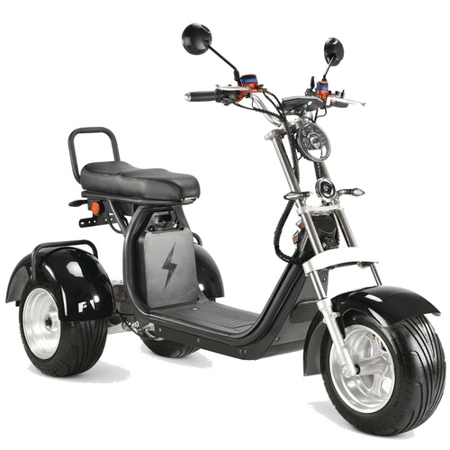 Strike 4000 watts city coco 3 roues 2 places avec panier