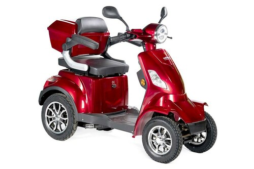 Scooter électrique pour PMR personnes à mobilité réduite VELECO FASTER 1000 watts homologuée route