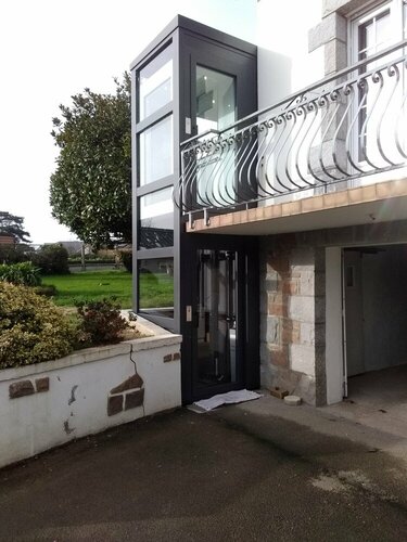 Ascenseur de maison extérieur