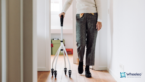 déambulateur à une main Wheeleo®️