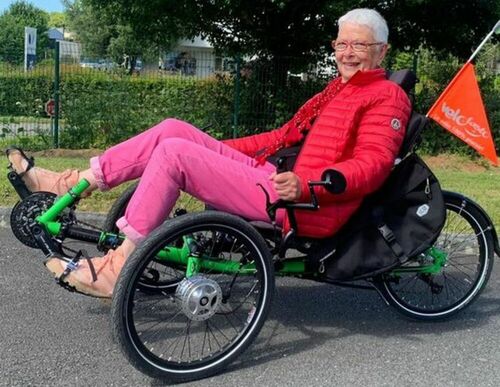 Tricycle adulte avec siège confort