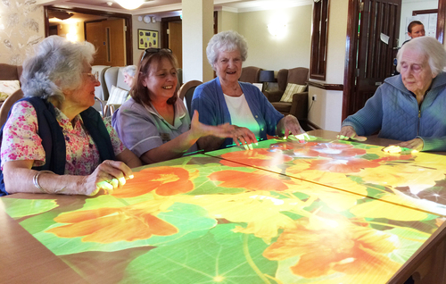 Table magique sensorielle