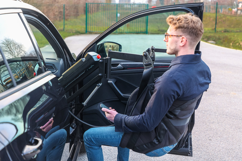 Lève personne pour véhicule