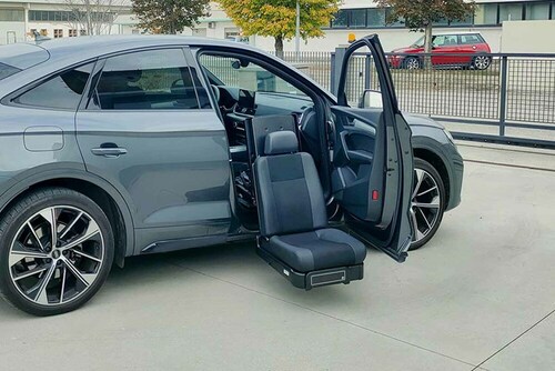 Siège pivotant extérieur