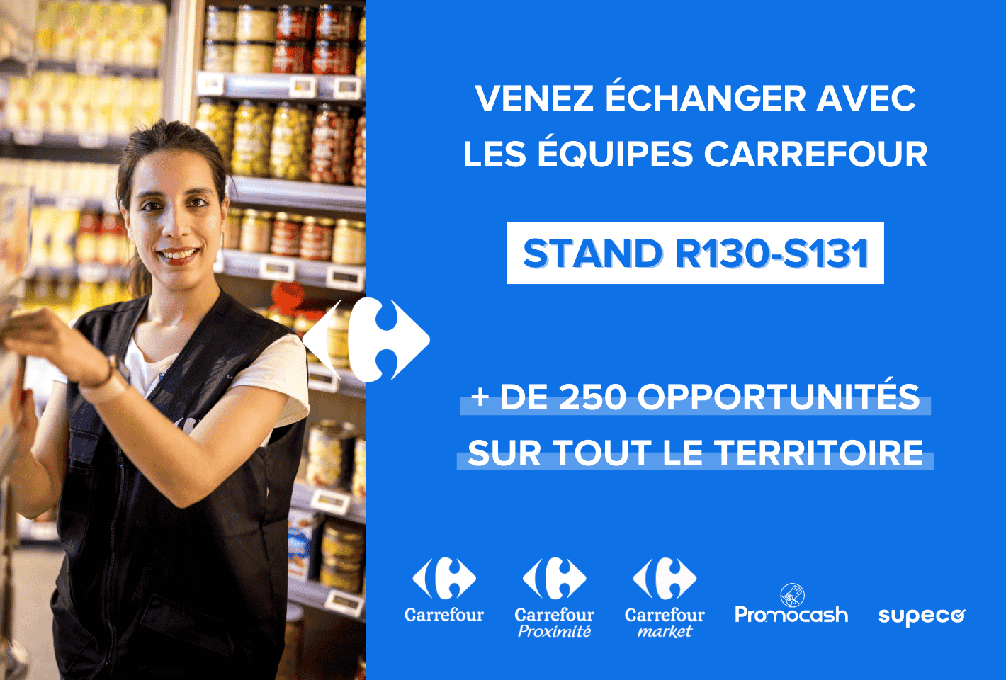 La franchise Carrefour, accessible dès 7 500 € d’apport. 