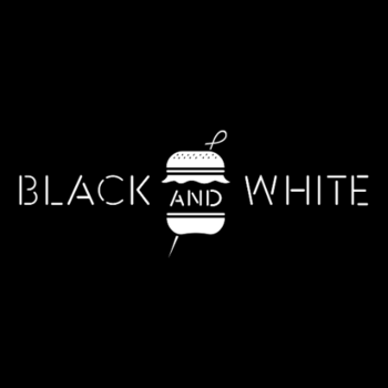 BLACK AND WHITE BURGER