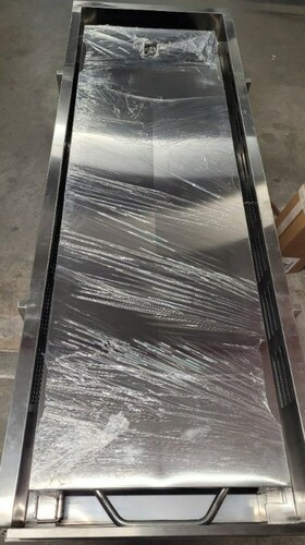 ISOCART® trolley for toilet and stretcher care with safely adjustable height