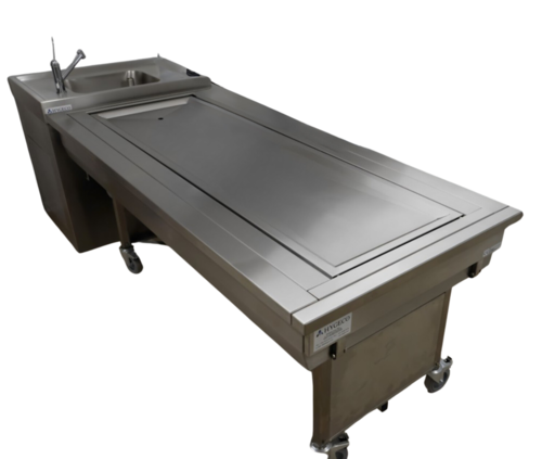 Table de préparation avec captation à la source