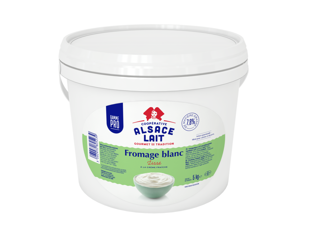 Fromage blanc lissé 7.8% MG