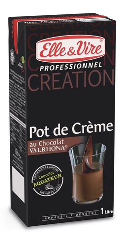 Appareil à Pot de Crème Chocolat Elle et Vire 1l