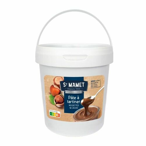 Pâte à Tartiner aux noisettes Sans huile de Palme, Coton, Coco