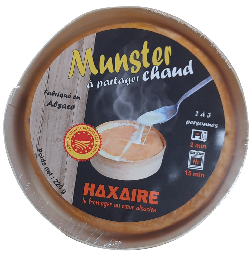 Munster AOP à partager chaud 220g