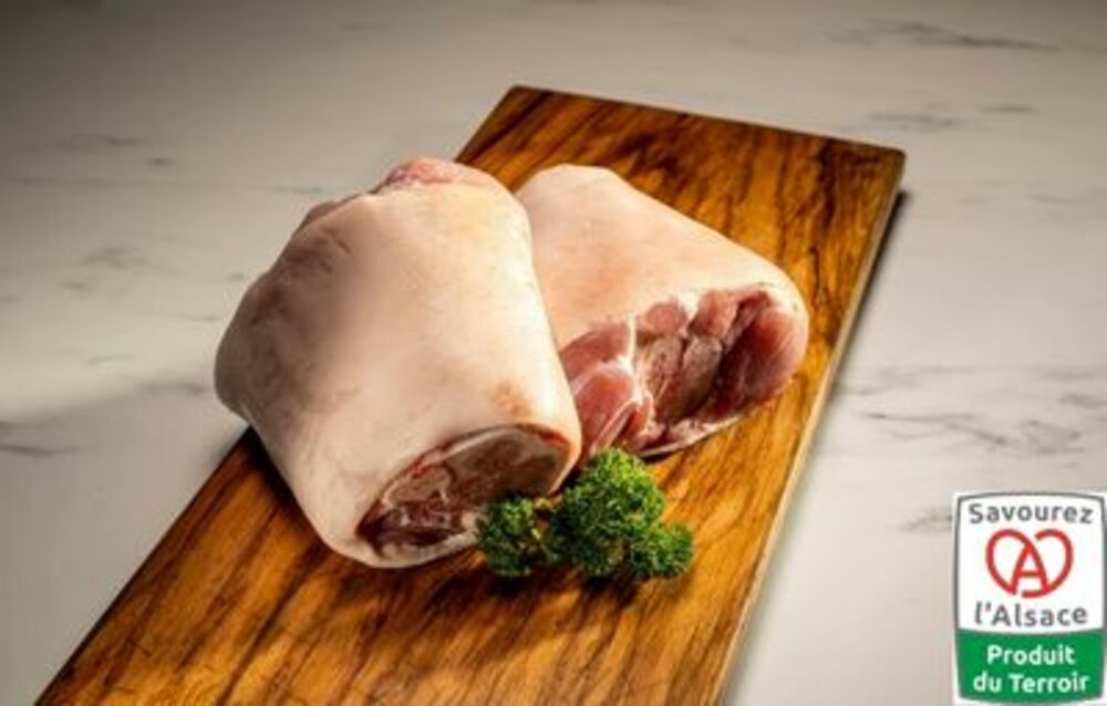 Jarret salé cru LPA (2 pièces de 650g env.)
