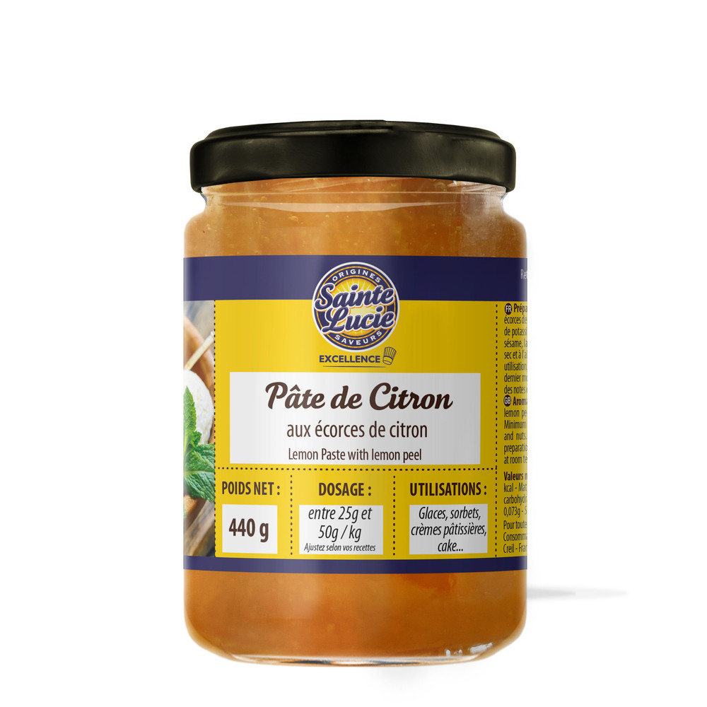 Pâte de Citron Jaune 440 g 