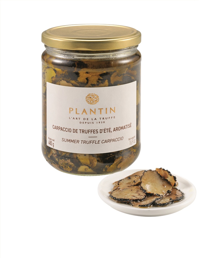 Carpaccio truffes d'été