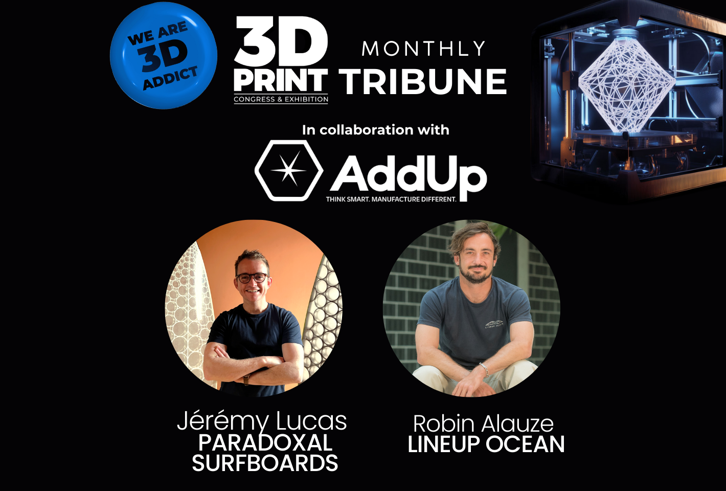 Des matériaux toujours plus vertueux pour l’impression 3D