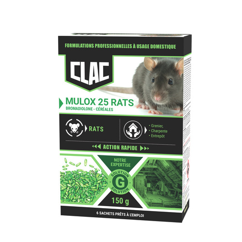  Céréales Blé Mulox 25 rats 150g Céréales 