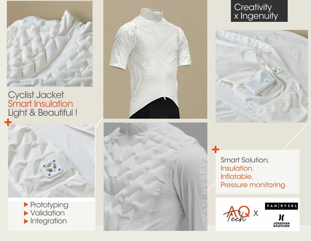 VAN RYZEL - The smart cycling jacket