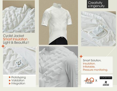 VAN RYZEL - The smart cycling jacket