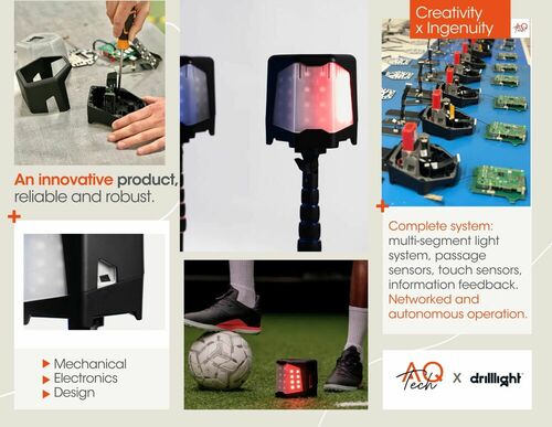 Drilllight – Connected E-cone for Athlete Training