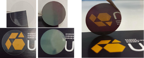 Métallisation de surface 'Effet miroir'.