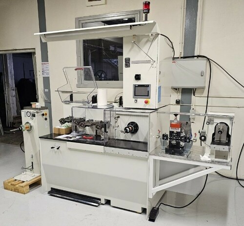 Drawing line with rolling mill head - Ligne de tréfilage avec tête de laminage