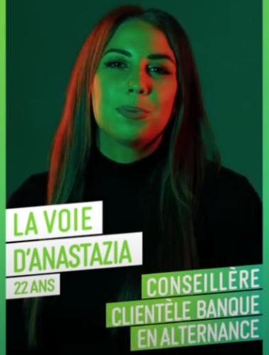 Anastazia, conseillère clientèle