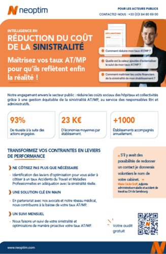 Réduction du coût de la sinistralité