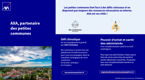 AXA - Partenaire des petites communes