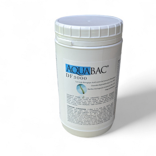 BTI AQUABAC DF 3000 – Larvicide Biologique Anti-Moustiques (500 g)