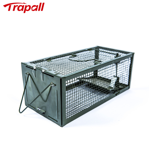 Reusable Humane Rat Live Catcher Metal Mouse Trap Cage