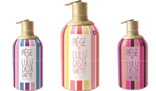 Lulu Castagnette frosted effect sleeve