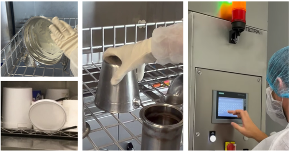Washing machine for utensils