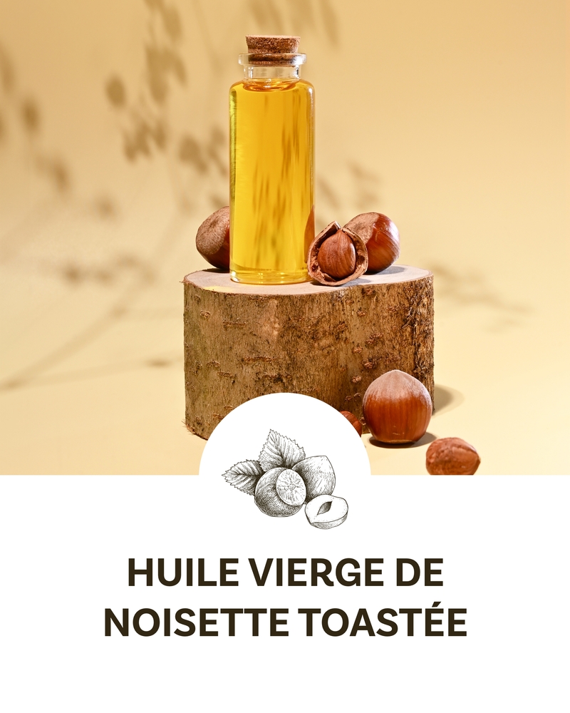 Huile vierge de Noisettes toastée ou non toastée