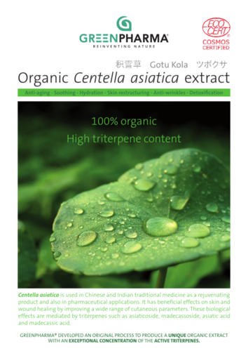 Centella asiatica, extrait bio (OCAE)