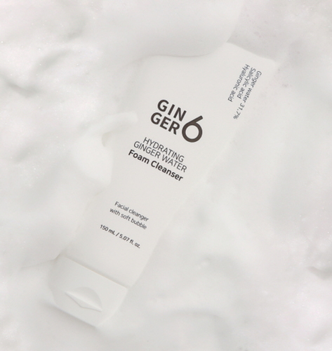 GINGER6 Hydrating ginger water foam cleanser